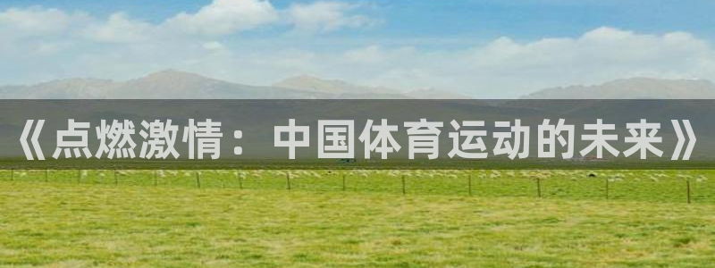欧亿体育官方正版app娱乐40996：《点燃激情：中国体育运